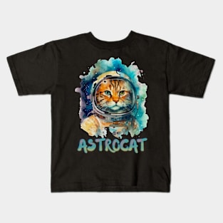 Astrocat! kittens in space Kids T-Shirt